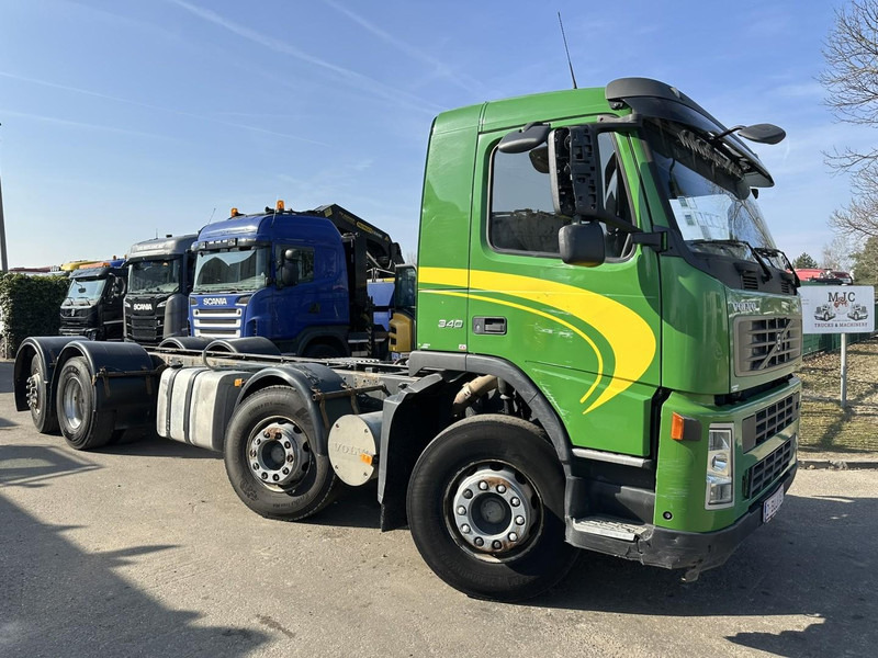 Volvo FM 340 8x2 CHASSIS (7m35) - LIFT+STEERING AXLE - MANUAL GEARBOX - EURO 3 - TÜV 05/2025 - BE TRUCK - Lastbil chassis: billede 1 Volvo FM 340 8x2 CHASSIS (7m35) - LIFT+STEERING AXLE - MANUAL GEARBOX - EURO 3 - TÜV 05/2025 - BE TRUCK - Lastbil chassis: billede 1
