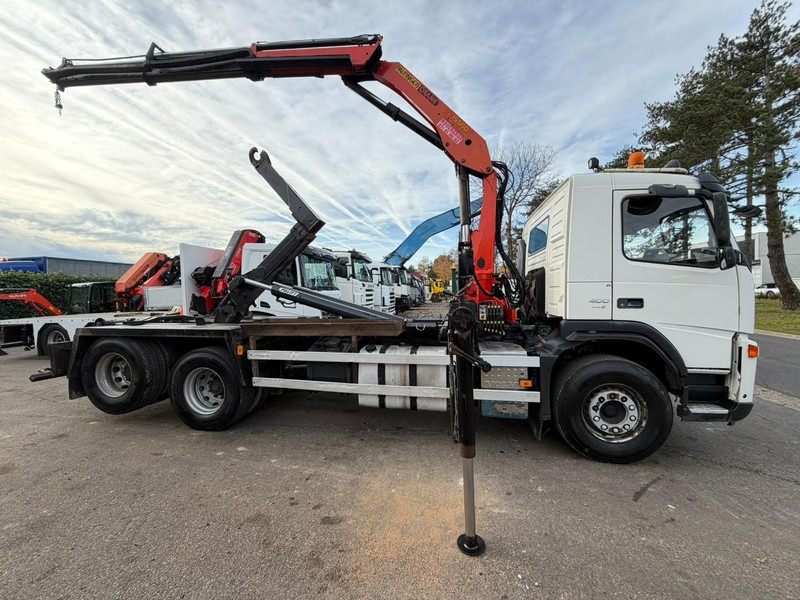 Volvo FM 400 6x2 HOOKLIFT + CRANE PALFINGER PK 15500 B (2x) - 5/6 F - MANUAL - EURO 4 - BE TRUCK - Lastbil kroghejs, Lastbil med kran: billede 5 Volvo FM 400 6x2 HOOKLIFT + CRANE PALFINGER PK 15500 B (2x) - 5/6 F - MANUAL - EURO 4 - BE TRUCK - Lastbil kroghejs, Lastbil med kran: billede 5