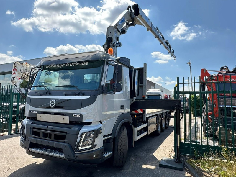 Volvo FMX 330 8x4 TRIDEM PRITSCHE + KRAN EFFER 265 / 6S - PLATFORM 7m50 - EURO 6 - RADIO - *473.000km* - TÜV 05/2026 - BE TRUCK - Lastbil med lad, Lastbil med kran: billede 5 Volvo FMX 330 8x4 TRIDEM PRITSCHE + KRAN EFFER 265 / 6S - PLATFORM 7m50 - EURO 6 - RADIO - *473.000km* - TÜV 05/2026 - BE TRUCK - Lastbil med lad, Lastbil med kran: billede 5
