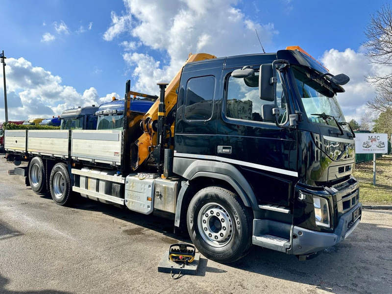 Volvo FMX 370 6x2 PRITSCHE 6M35 + KRAN EFFER 215/6S -*127.000km* - LIFT AXLE - DOUBLE WHEELS - I SHIFT - EURO 6 - BE PAPERS - Lastbil med lad, Lastbil med kran: billede 1 Volvo FMX 370 6x2 PRITSCHE 6M35 + KRAN EFFER 215/6S -*127.000km* - LIFT AXLE - DOUBLE WHEELS - I SHIFT - EURO 6 - BE PAPERS - Lastbil med lad, Lastbil med kran: billede 1