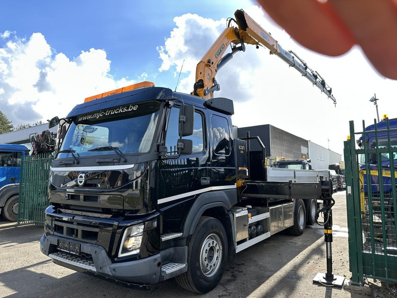 Volvo FMX 370 6x2 PRITSCHE 6M35 + KRAN EFFER 215/6S -*127.000km* - LIFT AXLE - DOUBLE WHEELS - I SHIFT - EURO 6 - BE PAPERS - Lastbil med lad, Lastbil med kran: billede 5 Volvo FMX 370 6x2 PRITSCHE 6M35 + KRAN EFFER 215/6S -*127.000km* - LIFT AXLE - DOUBLE WHEELS - I SHIFT - EURO 6 - BE PAPERS - Lastbil med lad, Lastbil med kran: billede 5