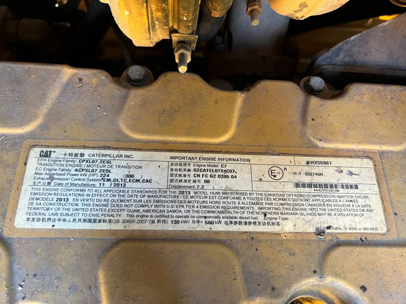 Cat 140M - Grader: billede 2 Cat 140M - Grader: billede 2