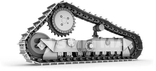Cat D8T - Ramme/ Chassis for Entreprenørmaskin: billede 1 Cat D8T - Ramme/ Chassis for Entreprenørmaskin: billede 1