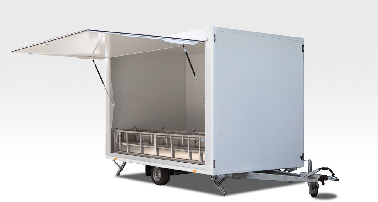 Ny Salgsvogn Bannert 3.75m EVENTOWA, Trailer, Event, Wystawowa: billede 6