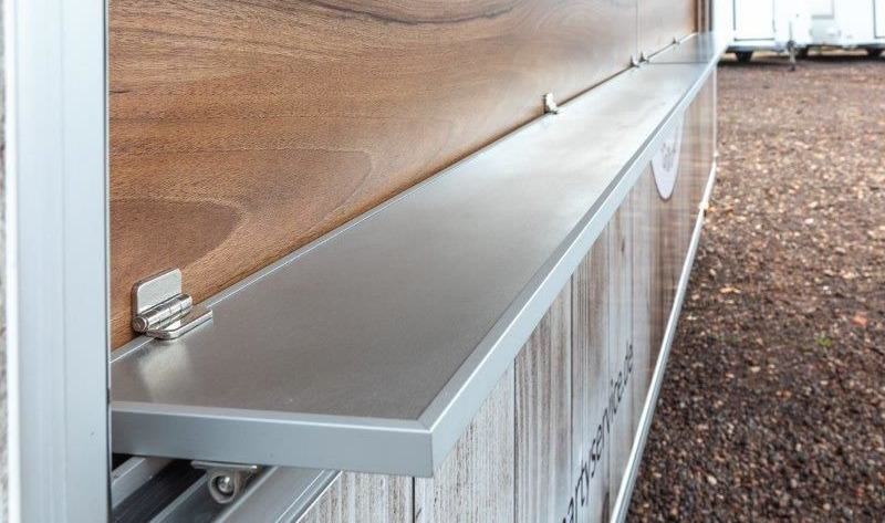 Ny Salgsvogn Bannert NA ZAMÓWIENIE Przyczepa gastronomiczna do sprzedaży kurczaków z: billede 8