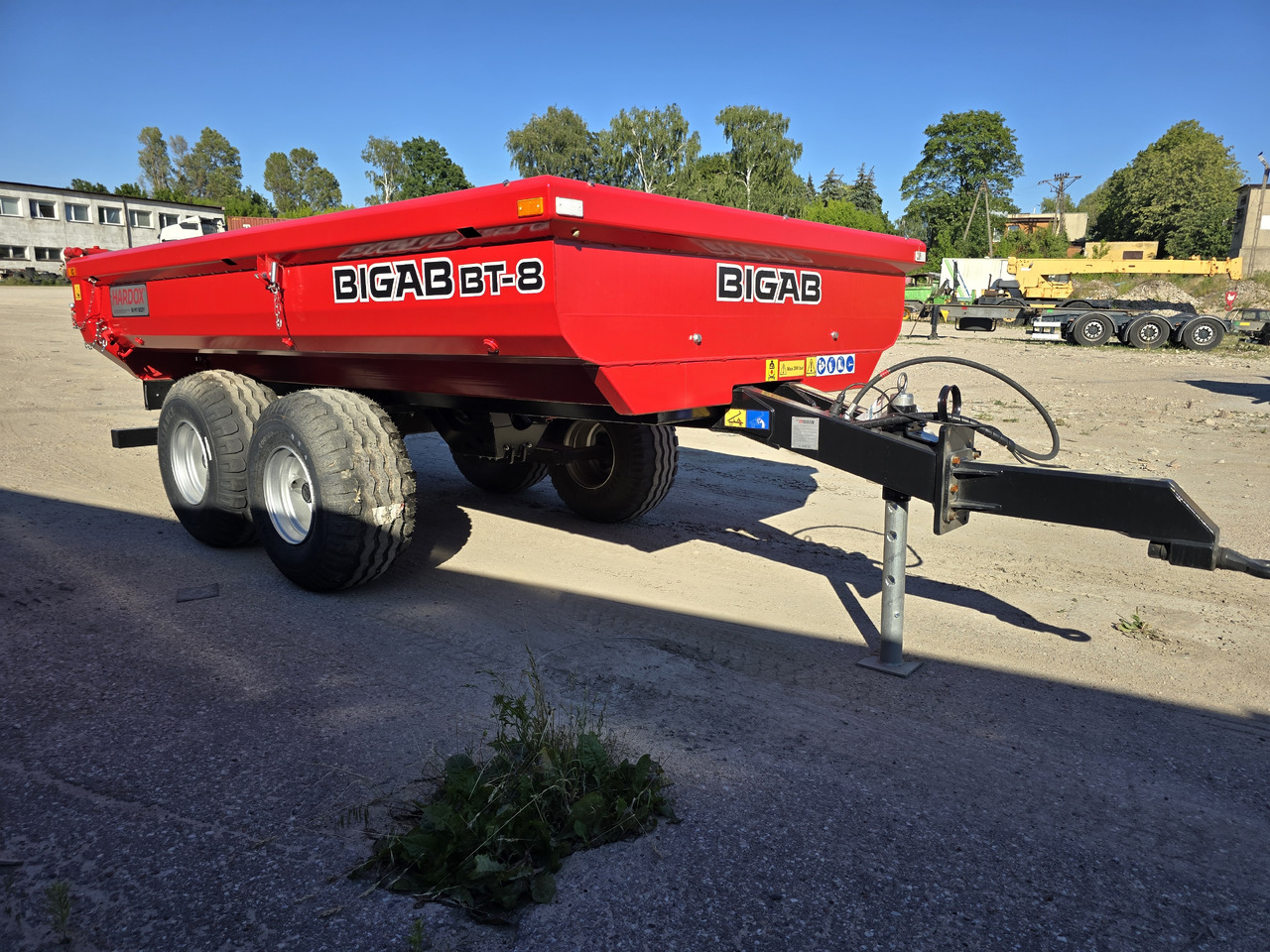 BIGAB BT-8 HARDOX - Landbrugs tipvogn: billede 2 BIGAB BT-8 HARDOX - Landbrugs tipvogn: billede 2