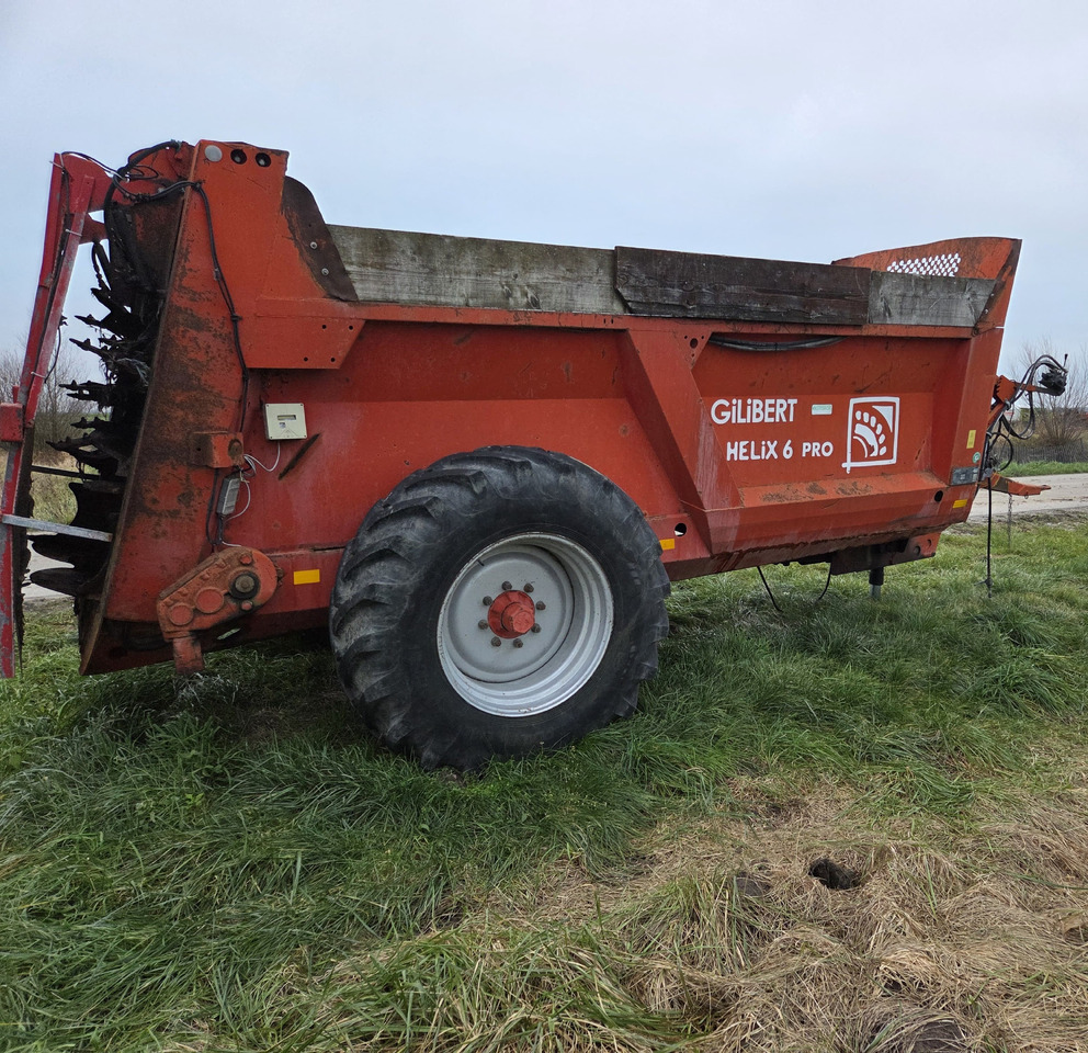 GILIBERT HELIX 6 PRO - Møgspreder: billede 3 GILIBERT HELIX 6 PRO - Møgspreder: billede 3