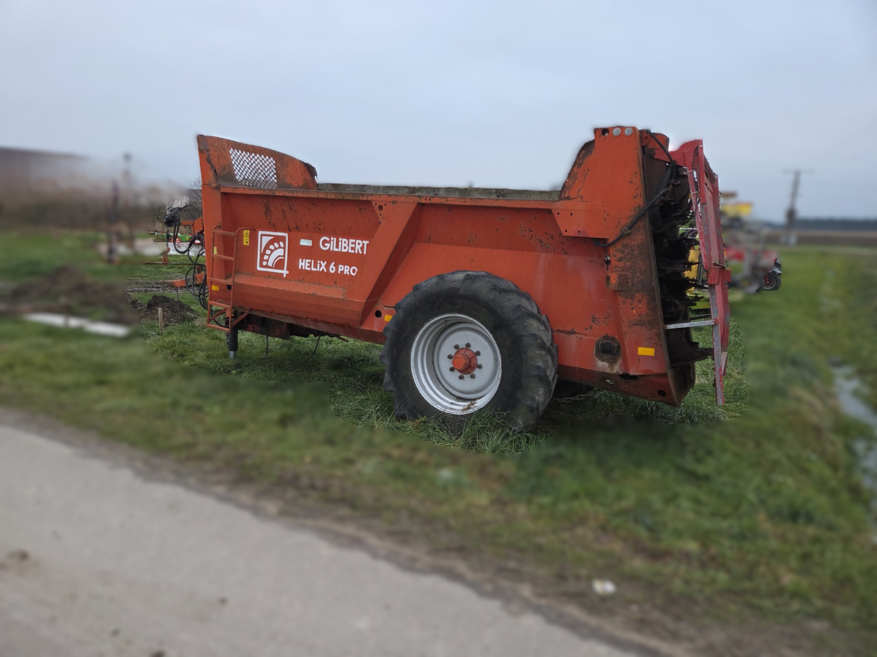 GILIBERT HELIX 6 PRO - Møgspreder: billede 4 GILIBERT HELIX 6 PRO - Møgspreder: billede 4