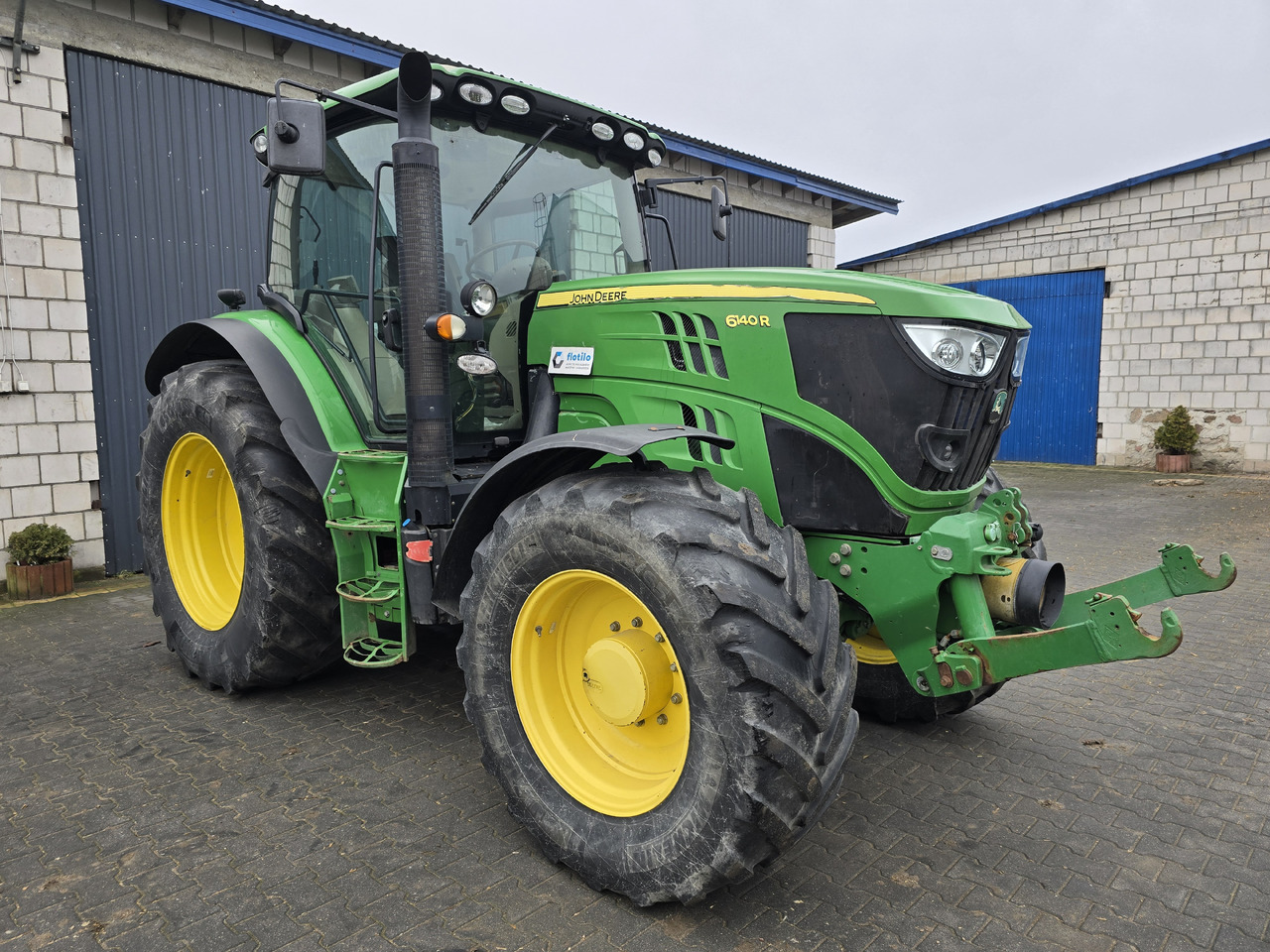 JOHN DEERE 6140R - Traktor: billede 3 JOHN DEERE 6140R - Traktor: billede 3