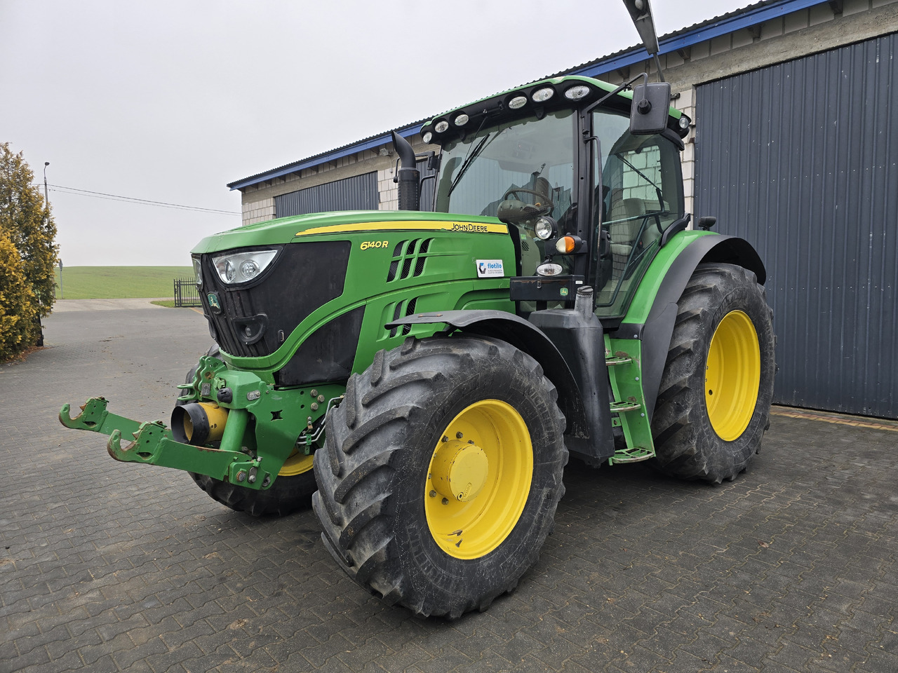 JOHN DEERE 6140R - Traktor: billede 4 JOHN DEERE 6140R - Traktor: billede 4