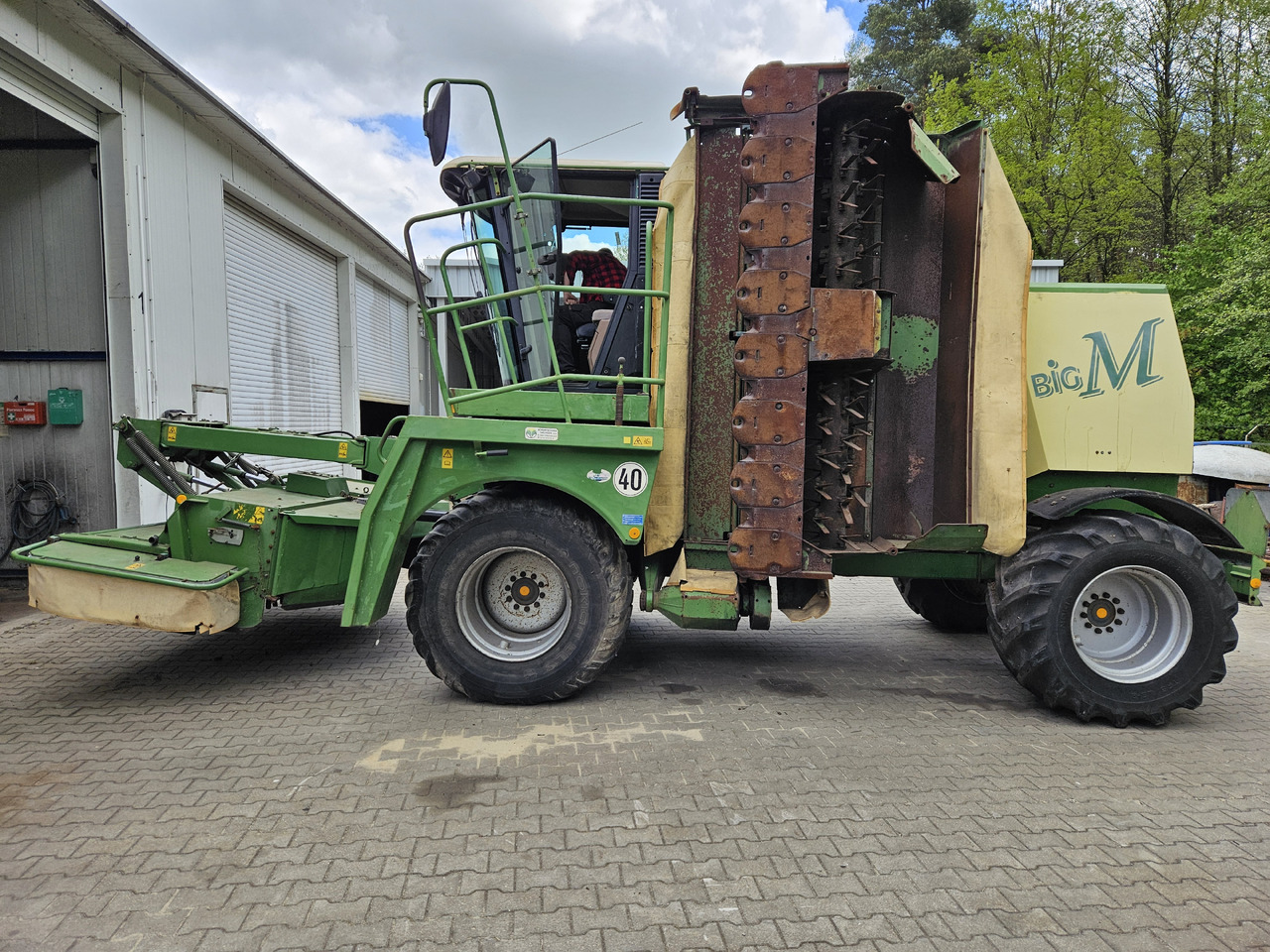 Krone Big M - Slåmaskine: billede 4 Krone Big M - Slåmaskine: billede 4