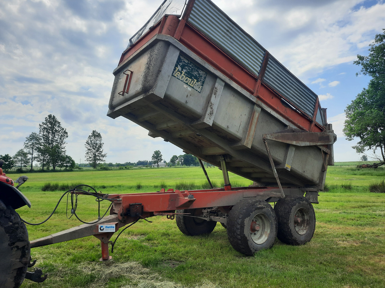 LEBOULCH RB2120 (12 ton / 25 m3) - Landbrugs tipvogn: billede 1 LEBOULCH RB2120 (12 ton / 25 m3) - Landbrugs tipvogn: billede 1