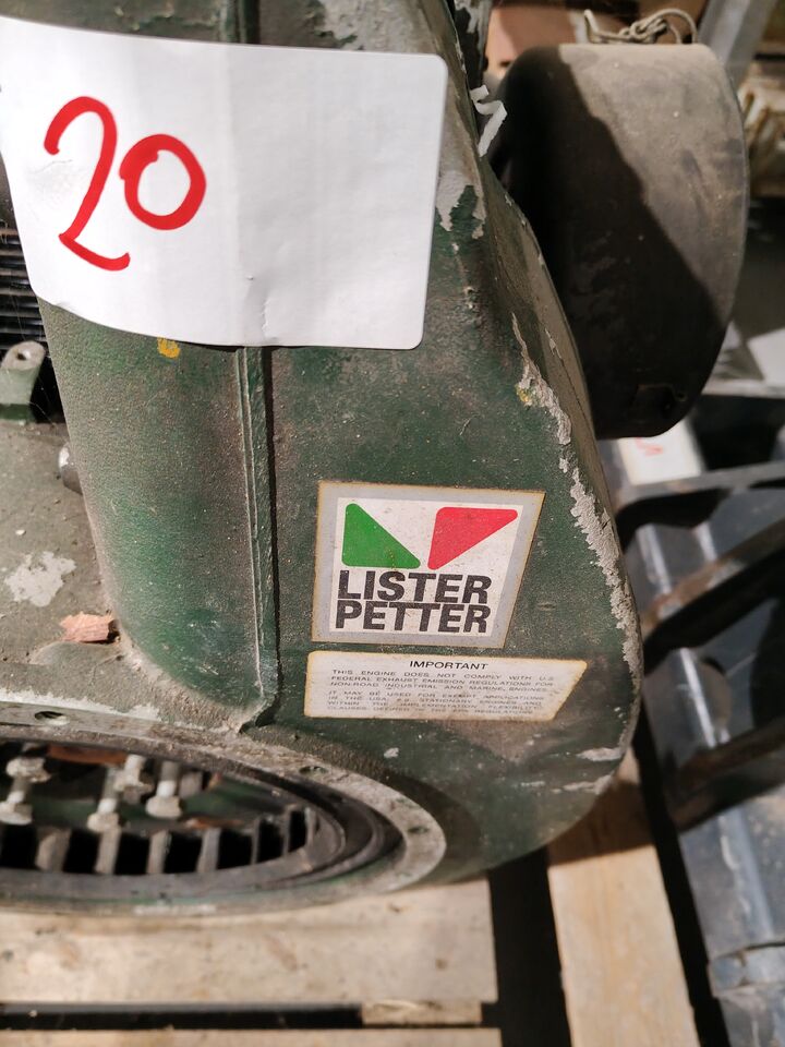 LISTER PETTER T SERIES 8,6 kW Diesel - Strømgenerator: billede 2 LISTER PETTER T SERIES 8,6 kW Diesel - Strømgenerator: billede 2
