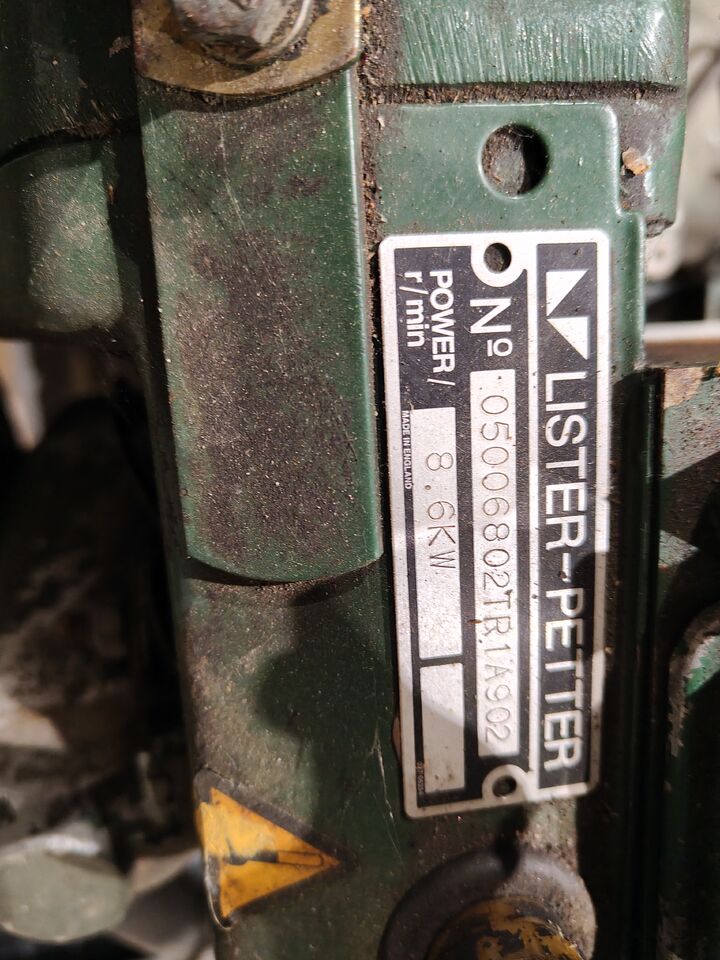 LISTER PETTER T SERIES 8,6 kW Diesel - Strømgenerator: billede 4 LISTER PETTER T SERIES 8,6 kW Diesel - Strømgenerator: billede 4
