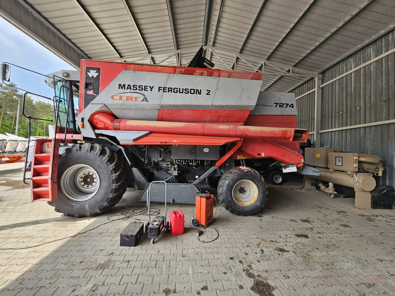 Massey Ferguson Cerea - Mejetærsker: billede 3 Massey Ferguson Cerea - Mejetærsker: billede 3