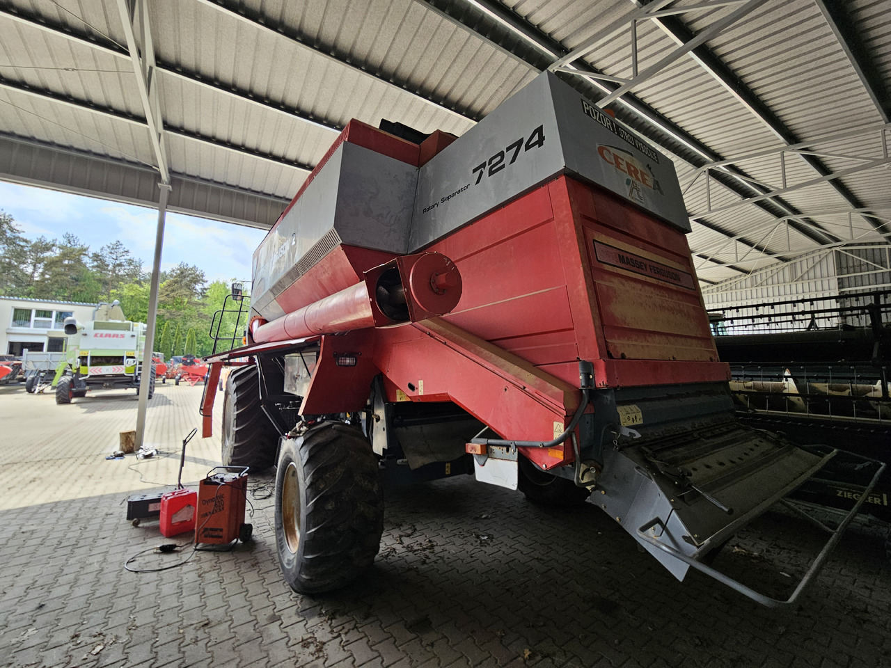 Massey Ferguson Cerea - Mejetærsker: billede 4 Massey Ferguson Cerea - Mejetærsker: billede 4