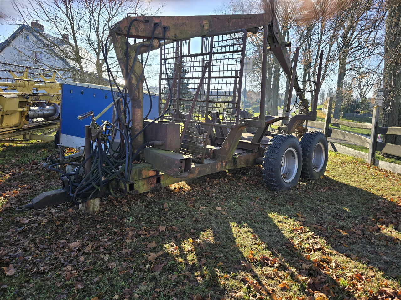 Przyczepa leśna do zrywki - Landbrugsvogn: billede 1 Przyczepa leśna do zrywki - Landbrugsvogn: billede 1