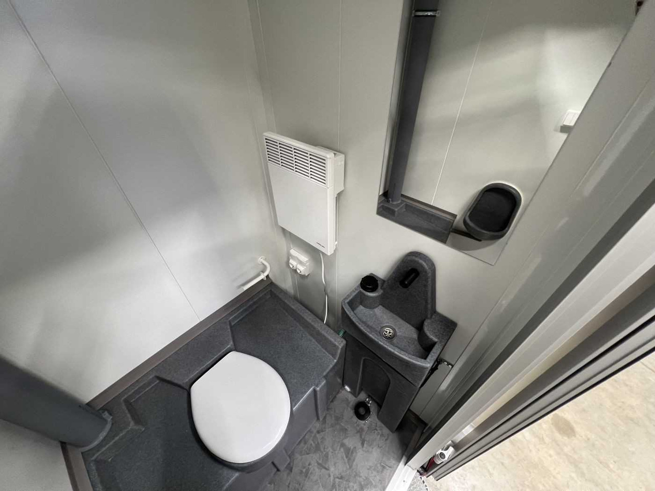 Ny Anhænger ROSEMEIER VE Baustellentoilette Comfort TUA Toilettenanhänger: billede 7