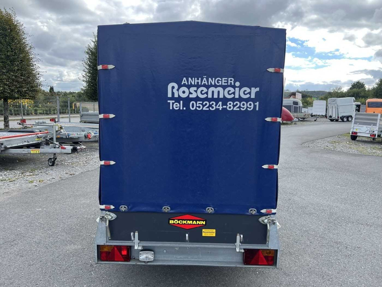 BOECKMANN HNB 1025 Plane Kastenanhänger gebremst - Biltrailer: billede 4 BOECKMANN HNB 1025 Plane Kastenanhänger gebremst - Biltrailer: billede 4