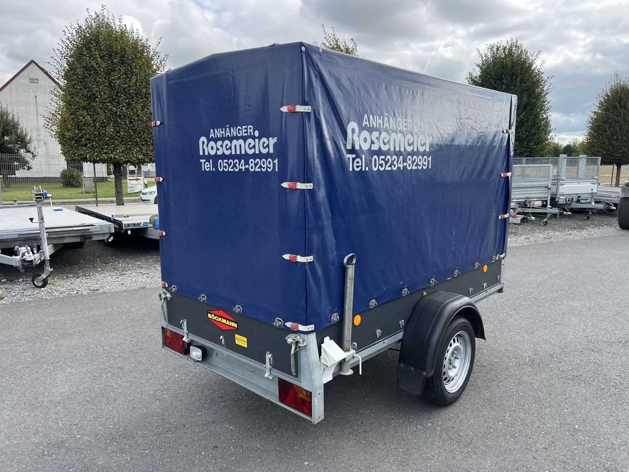 BOECKMANN HNB 1025 Plane Kastenanhänger gebremst - Biltrailer: billede 3 BOECKMANN HNB 1025 Plane Kastenanhänger gebremst - Biltrailer: billede 3