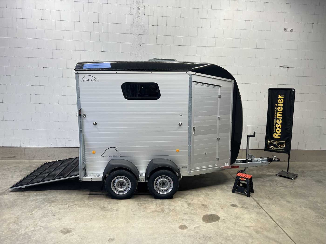 BOECKMANN Portax SKA Pferdeanhänger - Hestetrailer: billede 2 BOECKMANN Portax SKA Pferdeanhänger - Hestetrailer: billede 2