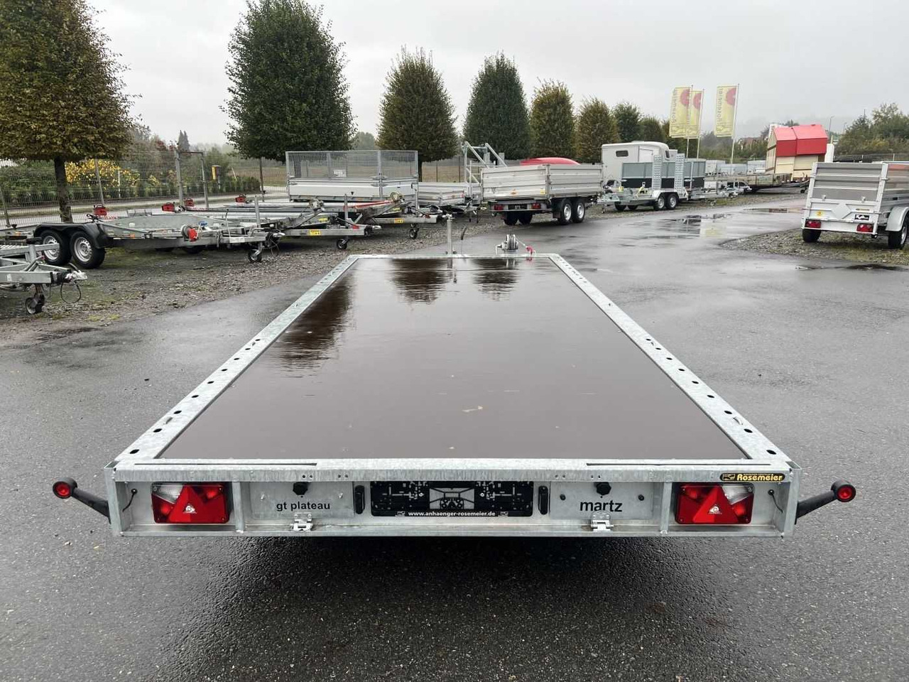 MARTZ GT Plateau 500/3 S 3,5T Holz Plattformanhänger - Biltransportør påhængsvogn: billede 4 MARTZ GT Plateau 500/3 S 3,5T Holz Plattformanhänger - Biltransportør påhængsvogn: billede 4
