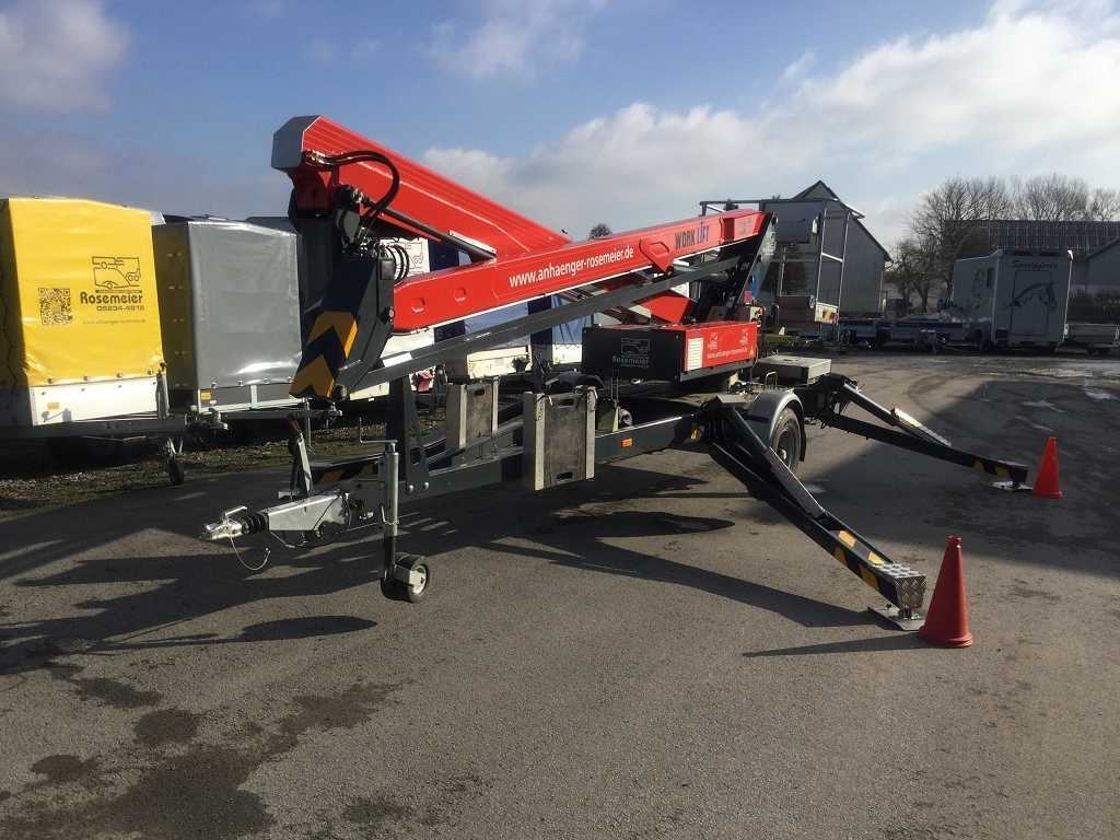 PAUS Lift GT 18A Sonderanhänger Mietgerät Maschinentransporter - Trailerlift: billede 2 PAUS Lift GT 18A Sonderanhänger Mietgerät Maschinentransporter - Trailerlift: billede 2