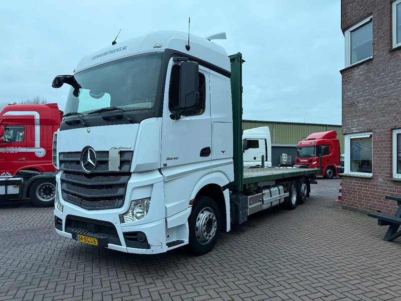 Mercedes-Benz Actros Actros 2542LL 6X2 met open laabak BDF Platform NL Truck - Lastbil med lad: billede 2 Mercedes-Benz Actros Actros 2542LL 6X2 met open laabak BDF Platform NL Truck - Lastbil med lad: billede 2