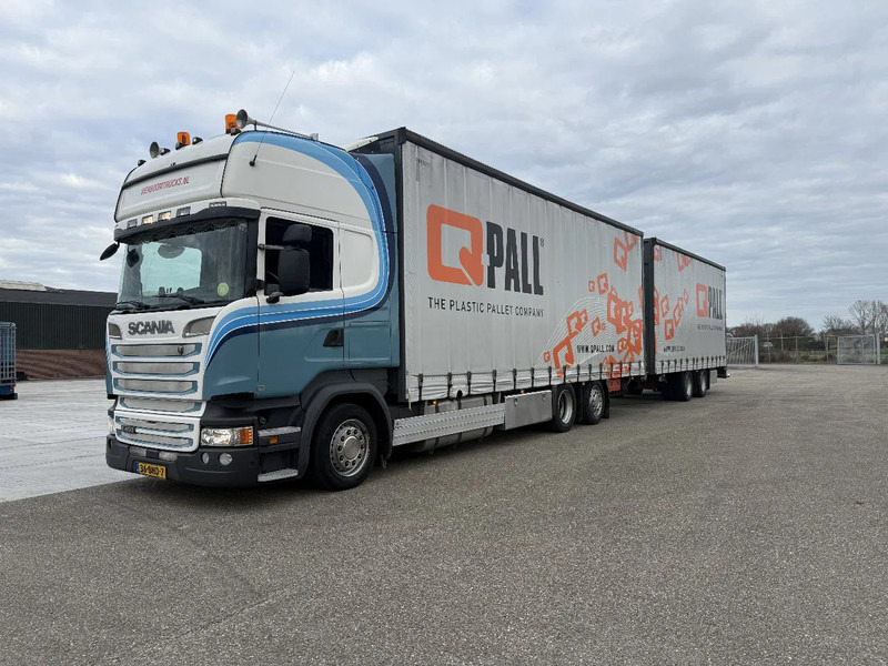 Scania R450 R450 6X2 Topline / mit 2007 Anhanger / SCR-only / Retarder / APK-TUV 4-2026 - Lastbil med presenning: billede 2 Scania R450 R450 6X2 Topline / mit 2007 Anhanger / SCR-only / Retarder / APK-TUV 4-2026 - Lastbil med presenning: billede 2