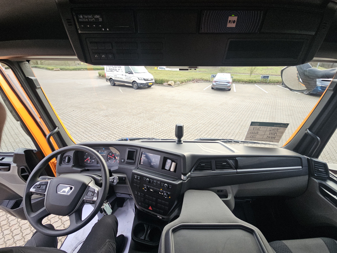 Tipvogn lastbil, Lastbil med kran MAN TGL 8.220: billede 19