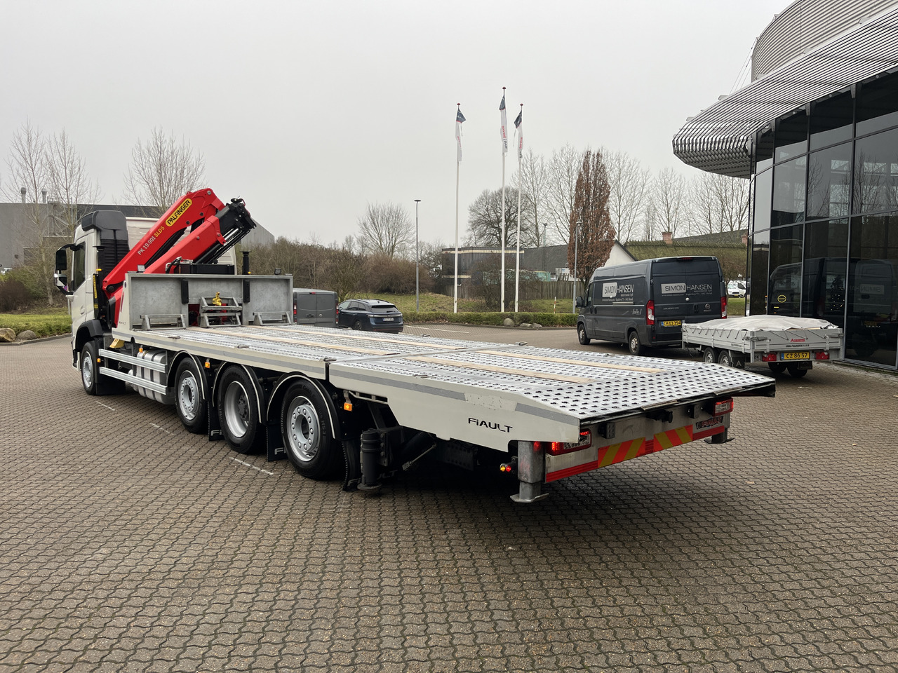 Volvo FM500 - Biltransportør lastbil, Lastbil med kran: billede 4 Volvo FM500 - Biltransportør lastbil, Lastbil med kran: billede 4
