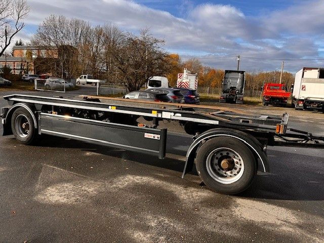 Hüffermann Abrollanhänger HAR 18.6767 - Kroghejsvogn/ Skip loader anhænger: billede 1 Hüffermann Abrollanhänger HAR 18.6767 - Kroghejsvogn/ Skip loader anhænger: billede 1