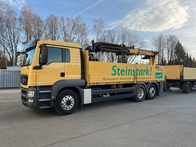 MAN TGS 26.400 Baustoff LKW mit Ladekran Atlas 210.2 MAN TGS 26.400 Baustoff LKW mit Ladekran Atlas 210.2 - Lastbil med lad, Lastbil med kran: billede 2 MAN TGS 26.400 Baustoff LKW mit Ladekran Atlas 210.2 MAN TGS 26.400 Baustoff LKW mit Ladekran Atlas 210.2 - Lastbil med lad, Lastbil med kran: billede 2