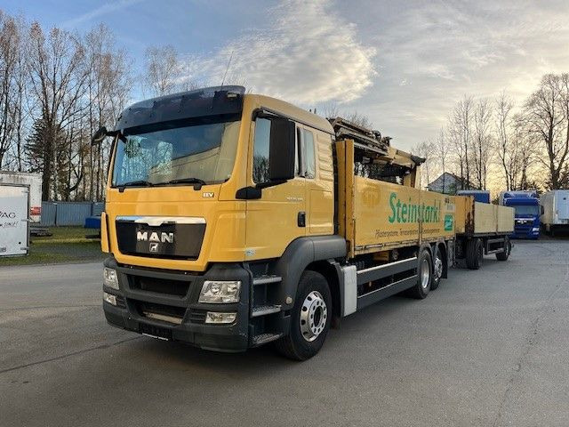 MAN TGS 26.400 Baustoff LKW mit Ladekran Atlas 210.2 MAN TGS 26.400 Baustoff LKW mit Ladekran Atlas 210.2 - Lastbil med lad, Lastbil med kran: billede 1 MAN TGS 26.400 Baustoff LKW mit Ladekran Atlas 210.2 MAN TGS 26.400 Baustoff LKW mit Ladekran Atlas 210.2 - Lastbil med lad, Lastbil med kran: billede 1