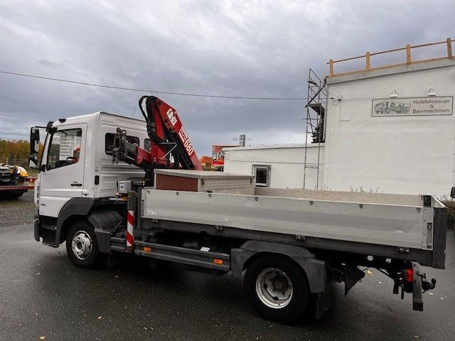 Mercedes-Benz Atego 818 mit Ladekran - Lastbil med kran: billede 3 Mercedes-Benz Atego 818 mit Ladekran - Lastbil med kran: billede 3