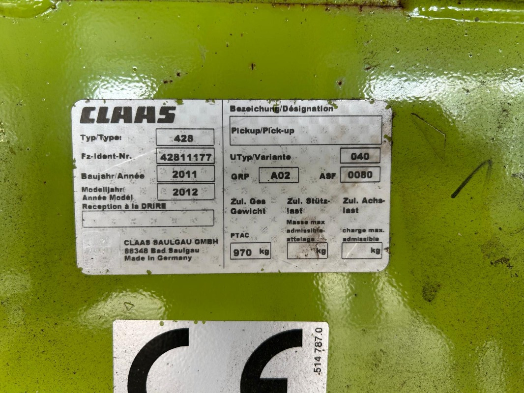Høstmaskine CLAAS Jaguar 890 mit Kemper 360 und PU: billede 8