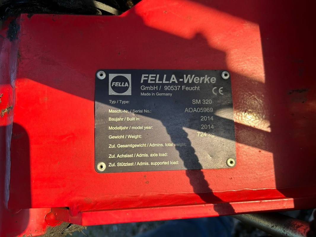Fella SM 320 - Slåmaskine: billede 2 Fella SM 320 - Slåmaskine: billede 2