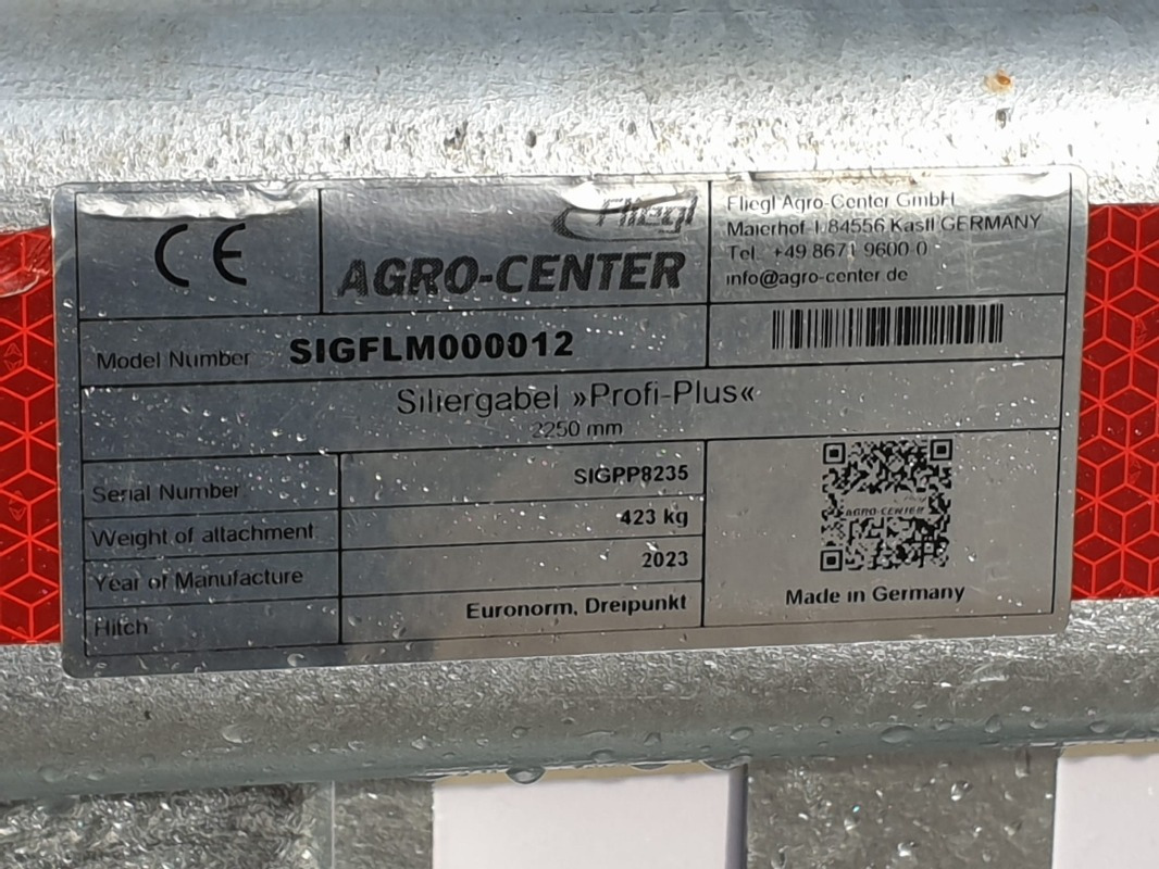 Fliegl SILIERGABEL PROFI-PLUS - Frontlæsser til traktor: billede 5 Fliegl SILIERGABEL PROFI-PLUS - Frontlæsser til traktor: billede 5