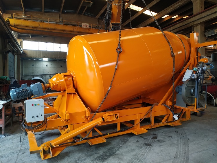 NT MAKINA ALUMINUM MELTING MIXER - Betonkanon: billede 3 NT MAKINA ALUMINUM MELTING MIXER - Betonkanon: billede 3