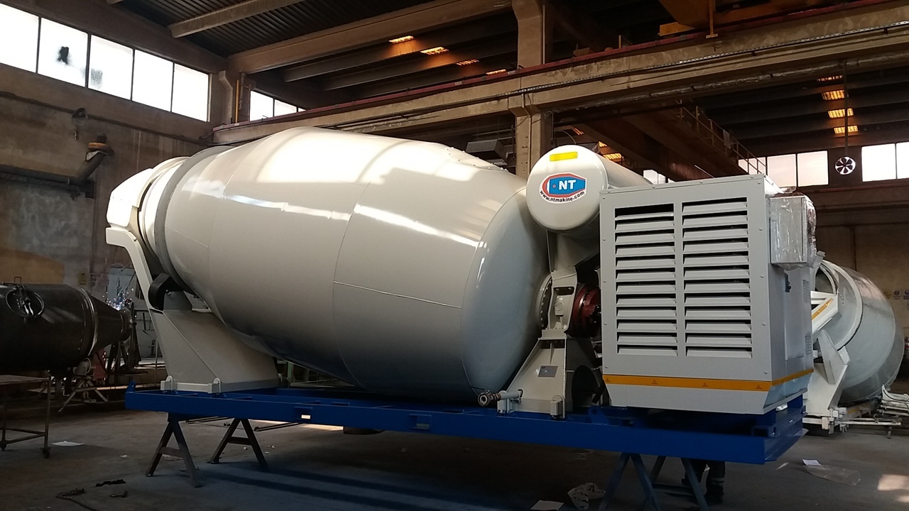 NT MAKINA DIESEL AND ELECTRICAL ENGINE MIXERS - Betonkanon: billede 1 NT MAKINA DIESEL AND ELECTRICAL ENGINE MIXERS - Betonkanon: billede 1
