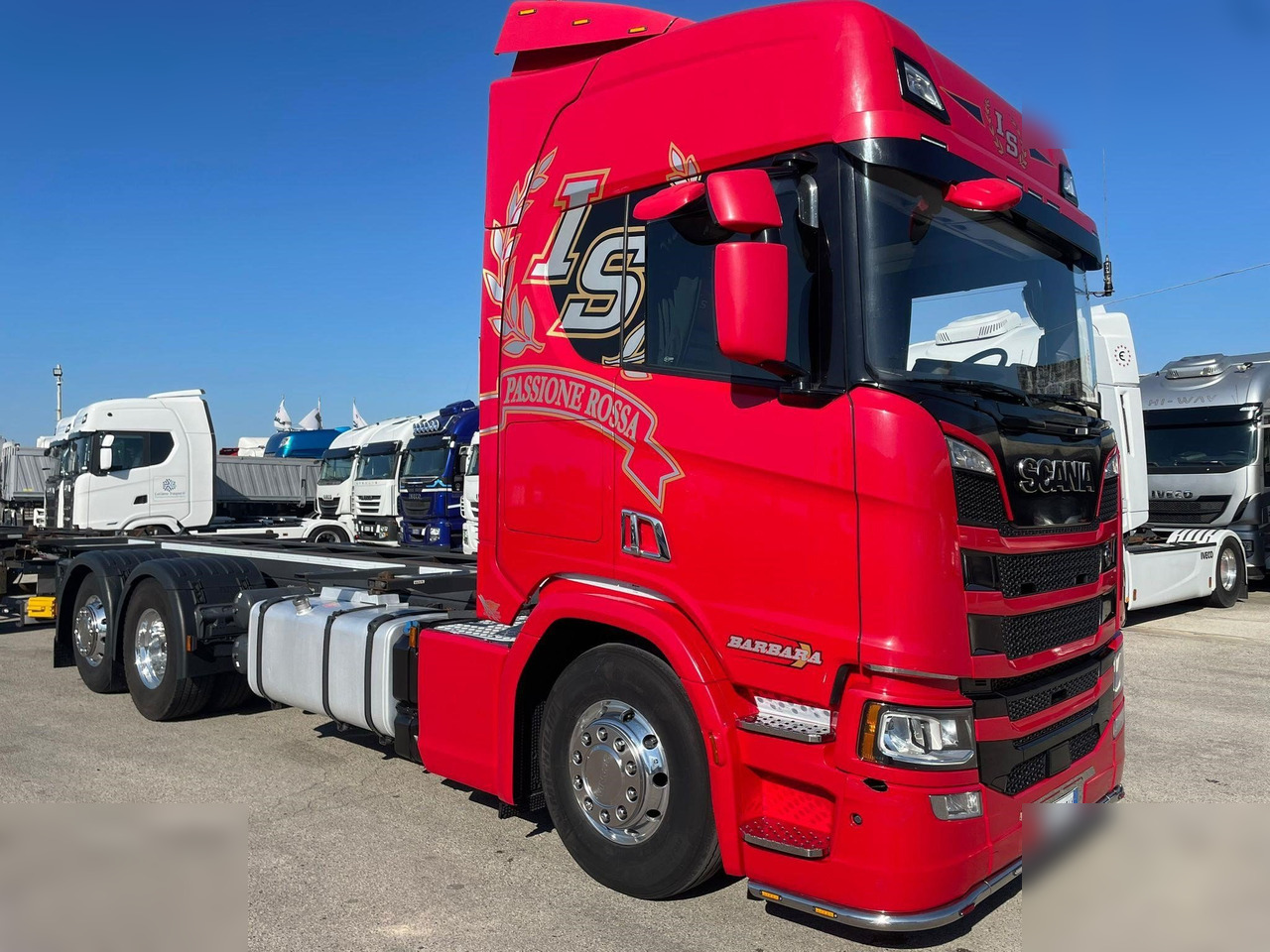 SCANIA R450 - Containerbil/ Veksellad lastbil: billede 1 SCANIA R450 - Containerbil/ Veksellad lastbil: billede 1