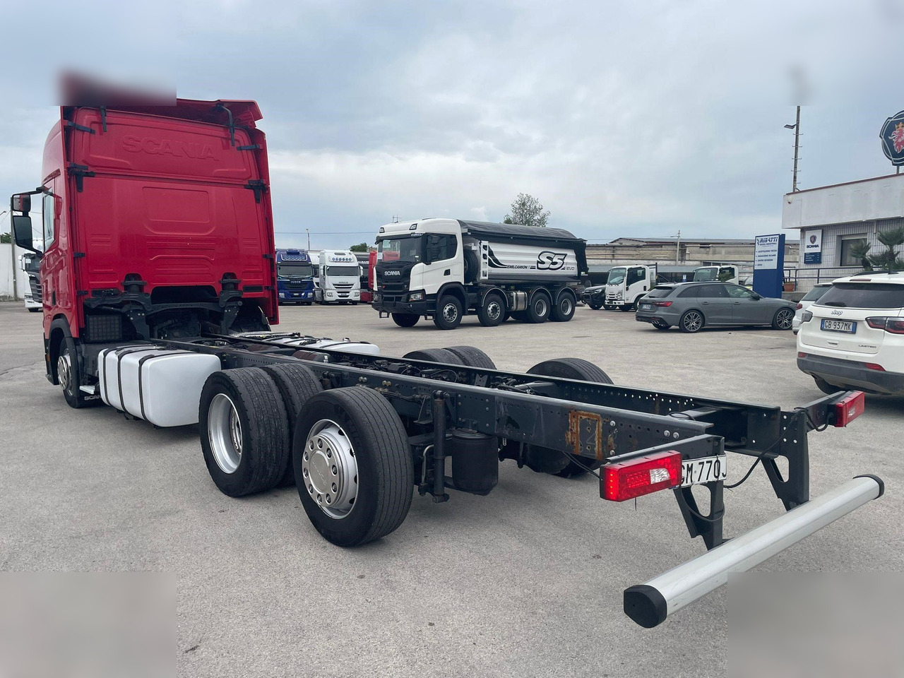 SCANIA R450 - Lastbil med presenning: billede 4 SCANIA R450 - Lastbil med presenning: billede 4