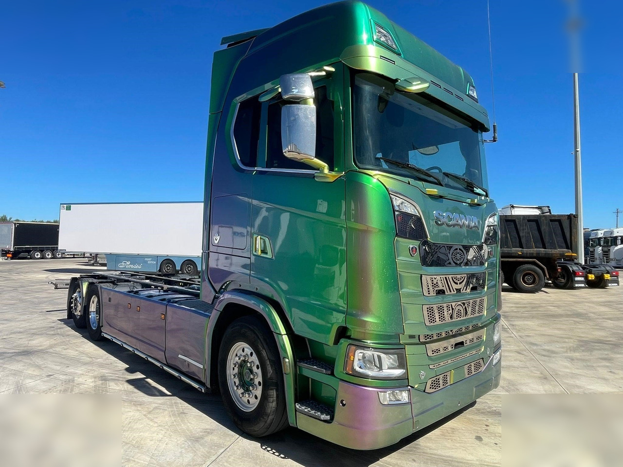 SCANIA S520 - Lastbil chassis: billede 1 SCANIA S520 - Lastbil chassis: billede 1