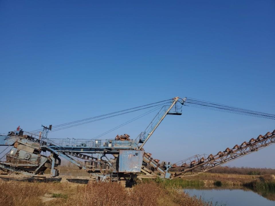 180 t Eimerkettenbagger auf Raupenfahrwerk - Slæbeskovl: billede 2 180 t Eimerkettenbagger auf Raupenfahrwerk - Slæbeskovl: billede 2