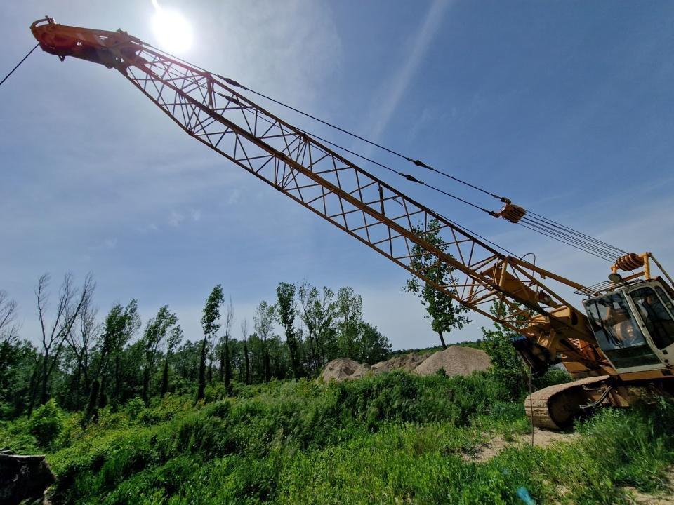 Liebherr 832 Seilbagger - Slæbeskovl: billede 1 Liebherr 832 Seilbagger - Slæbeskovl: billede 1