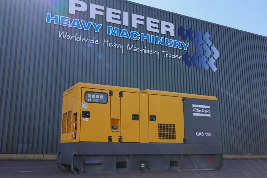 Atlas Copco QAS 150 Diesel, 150KVA * NON - WORKING * - Strømgenerator: billede 1 Atlas Copco QAS 150 Diesel, 150KVA * NON - WORKING * - Strømgenerator: billede 1