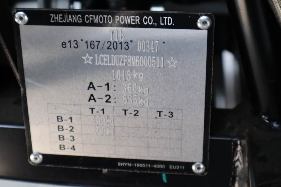 ATV/ Quad CFMoto UFORCE600 Valid Inspection, *Guarantee! Dutch Regi: billede 7