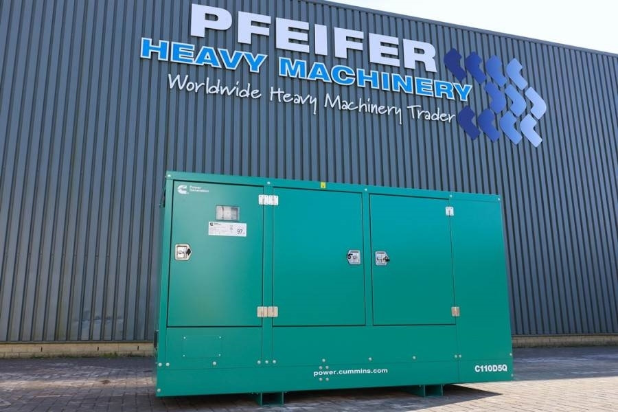 Cummins C110D5Q Declaration of Conformity, Diesel, 110kVA, - Strømgenerator: billede 1 Cummins C110D5Q Declaration of Conformity, Diesel, 110kVA, - Strømgenerator: billede 1