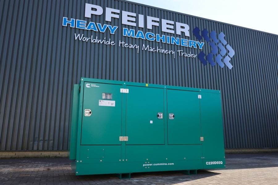 Cummins C220D5EQ Declaration of Conformity, Diesel, 220kVA - Strømgenerator: billede 1 Cummins C220D5EQ Declaration of Conformity, Diesel, 220kVA - Strømgenerator: billede 1