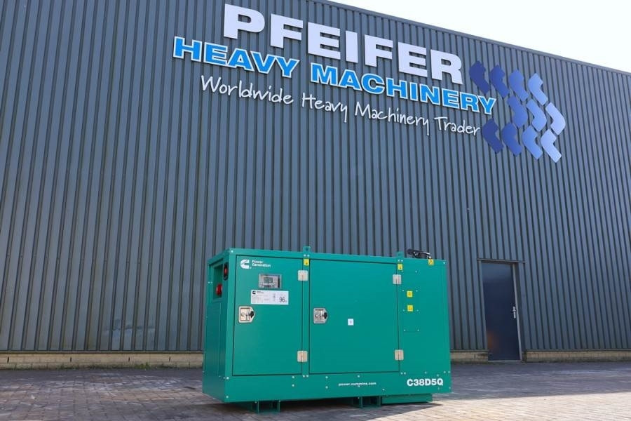 Cummins C38D5QS Declaration of Conformity, Diesel, 38kVA, - Strømgenerator: billede 1 Cummins C38D5QS Declaration of Conformity, Diesel, 38kVA, - Strømgenerator: billede 1